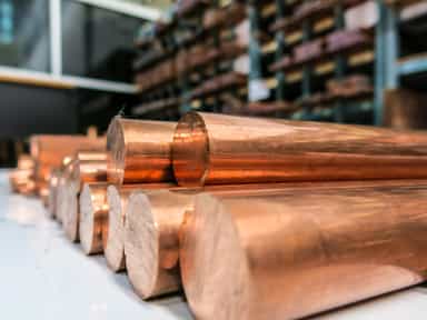 London copper rises on rate cut expectations, China demand worries cap gains
